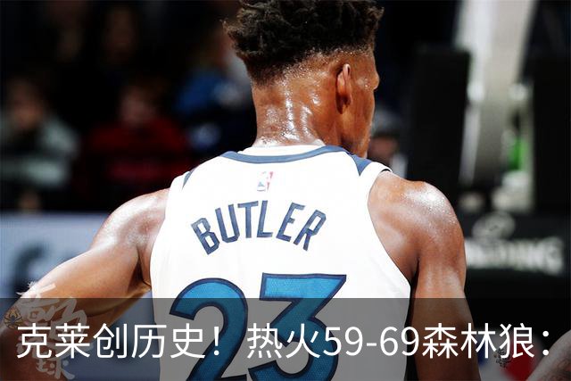 克莱创历史！热火59-69森林狼：数据揭开致命罪人！